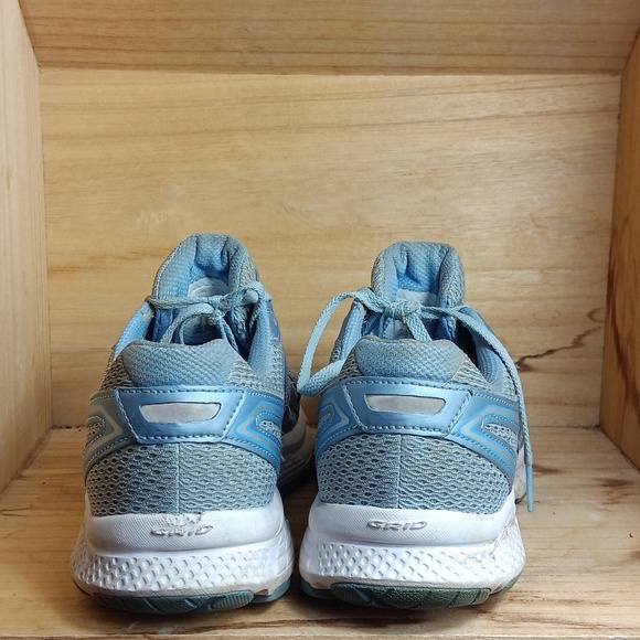 Saucony Grid Cohesion 11 Blue Low Lace Up Womens Running Trainers S10420 3 - Picture 7 of 10